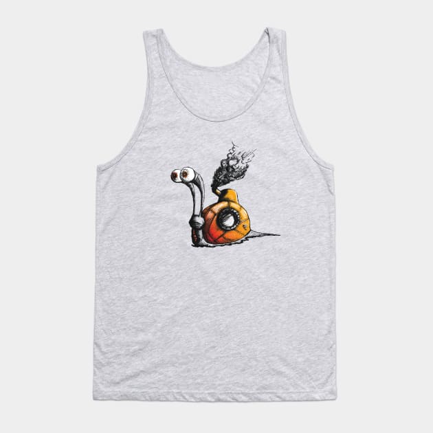 battle snail Tank Top by martinskowsky